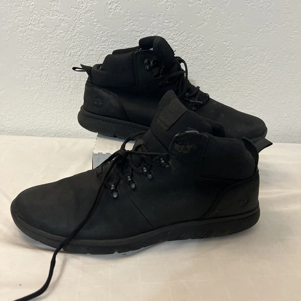 Timberland Boltero Leather A1R1S Leather Shoe Ankle Boots Mens Size 13‎ Black 5